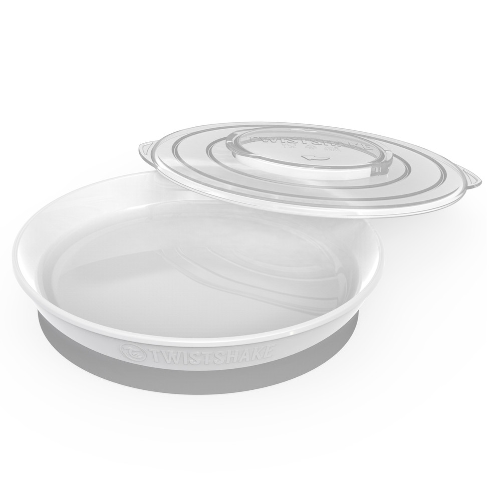Twistshake Twistshake Plate 6+m ,White | 78167 - Home & Kitchen - Lebanon