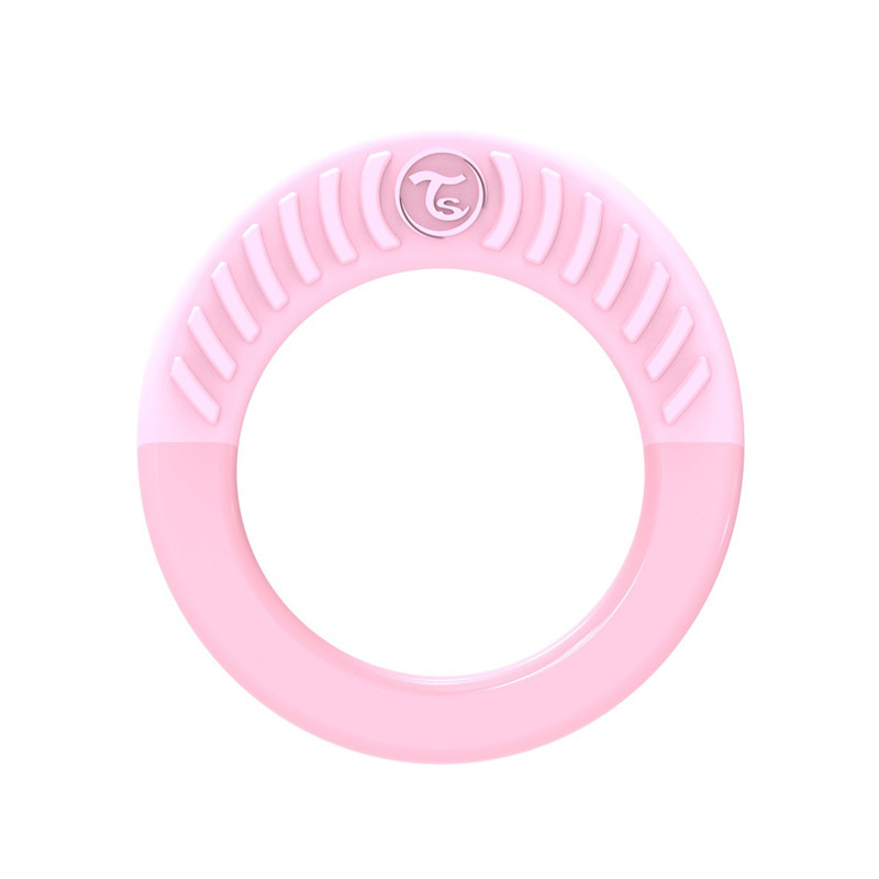 Twistshake Twistshake Teether 1+m Pastel , Pink | 78239 - Home & Kitchen - Lebanon