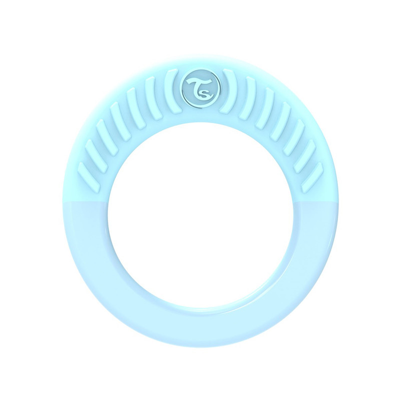 Twistshake Twistshake Teether 1+m Pastel, Blue | 78240 - Home & Kitchen - Lebanon