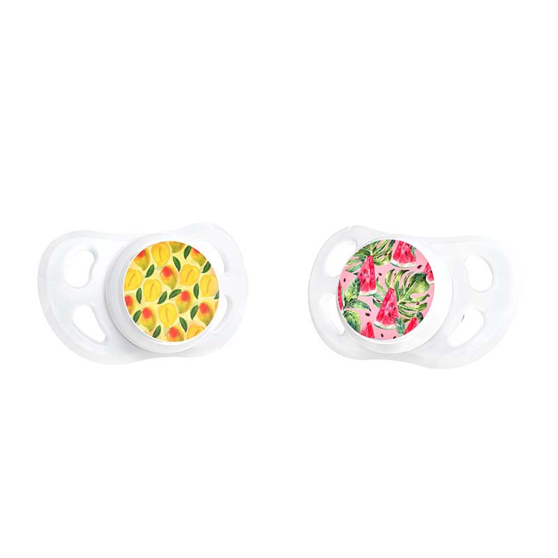 Twistshake 2x Pacifier 0-6m Watermelon Mango | 78667