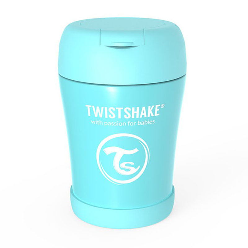 Twistshake Twistshake Insulated Food Container 350ml Pastel Blue | 78750 - Home & Kitchen - Lebanon