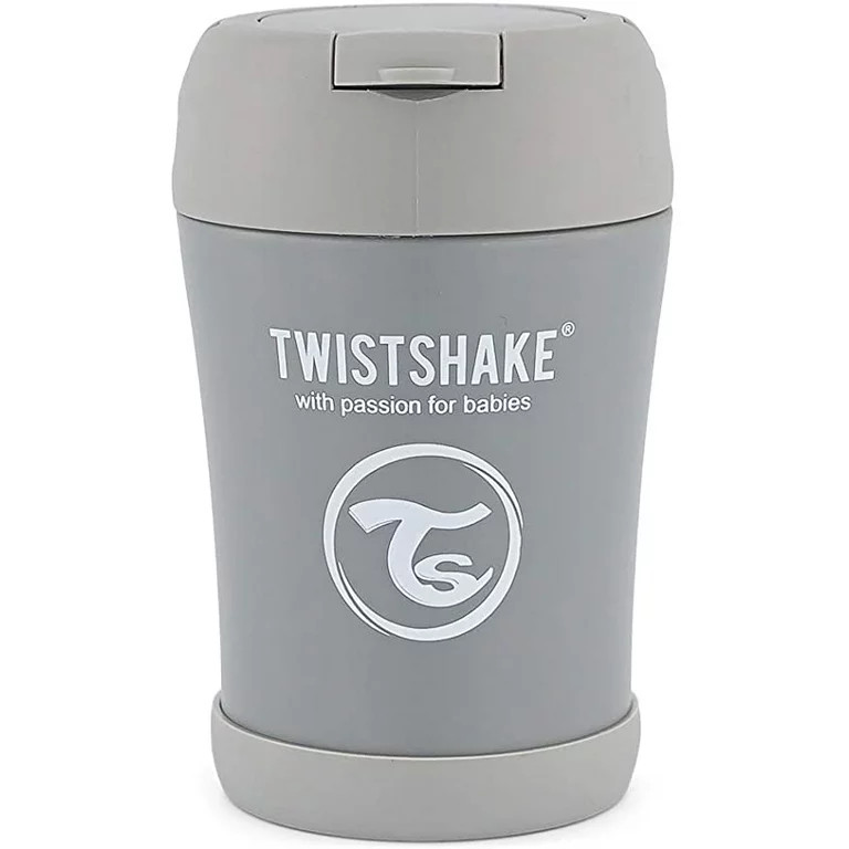 Twistshake Twistshake Insulated Food Container 350ml Pastel Grey | 78751 - Home & Kitchen - Lebanon