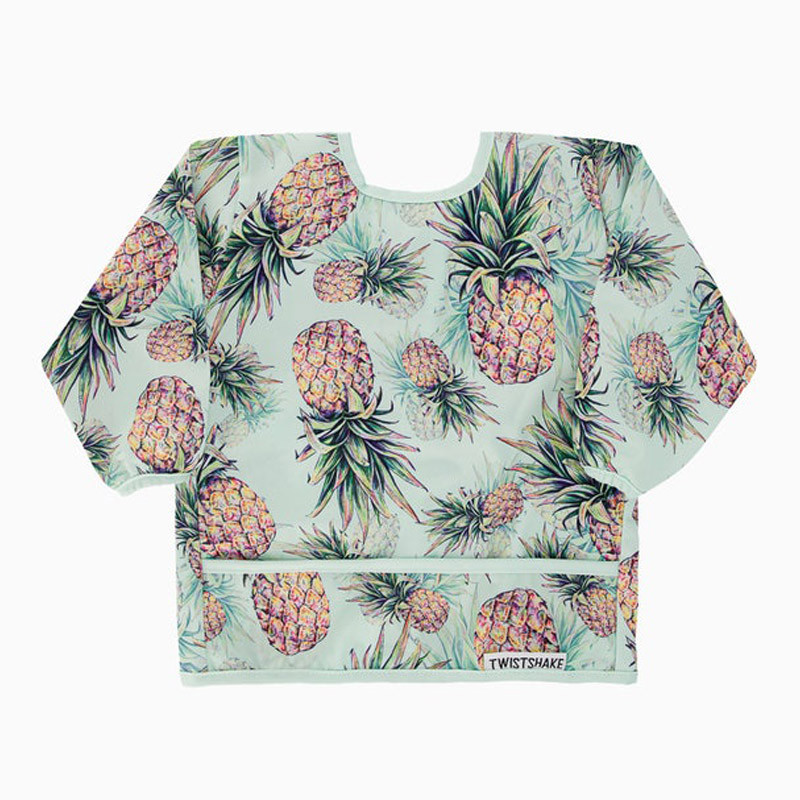 Twistshake Twistshake Long Sleeve Bib Pineapple | 78508 - Home & Kitchen - Lebanon