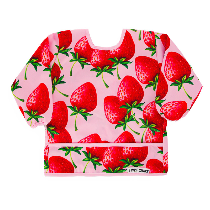 Twistshake Twistshake Long Sleeve Bib Strawberry | 78510 - Home & Kitchen - Lebanon