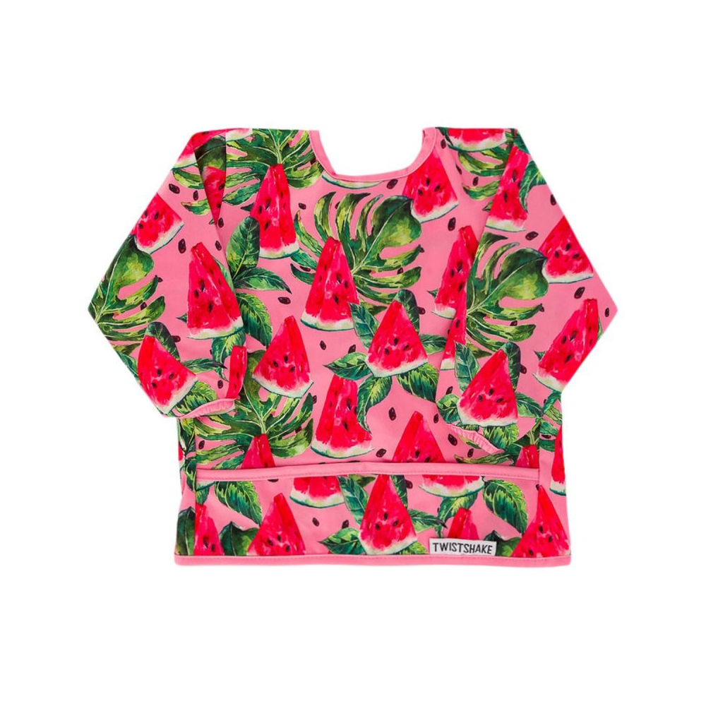 Twistshake Twistshake Long Sleeve Bib - Watermelon | 78512 - Home & Kitchen - Lebanon