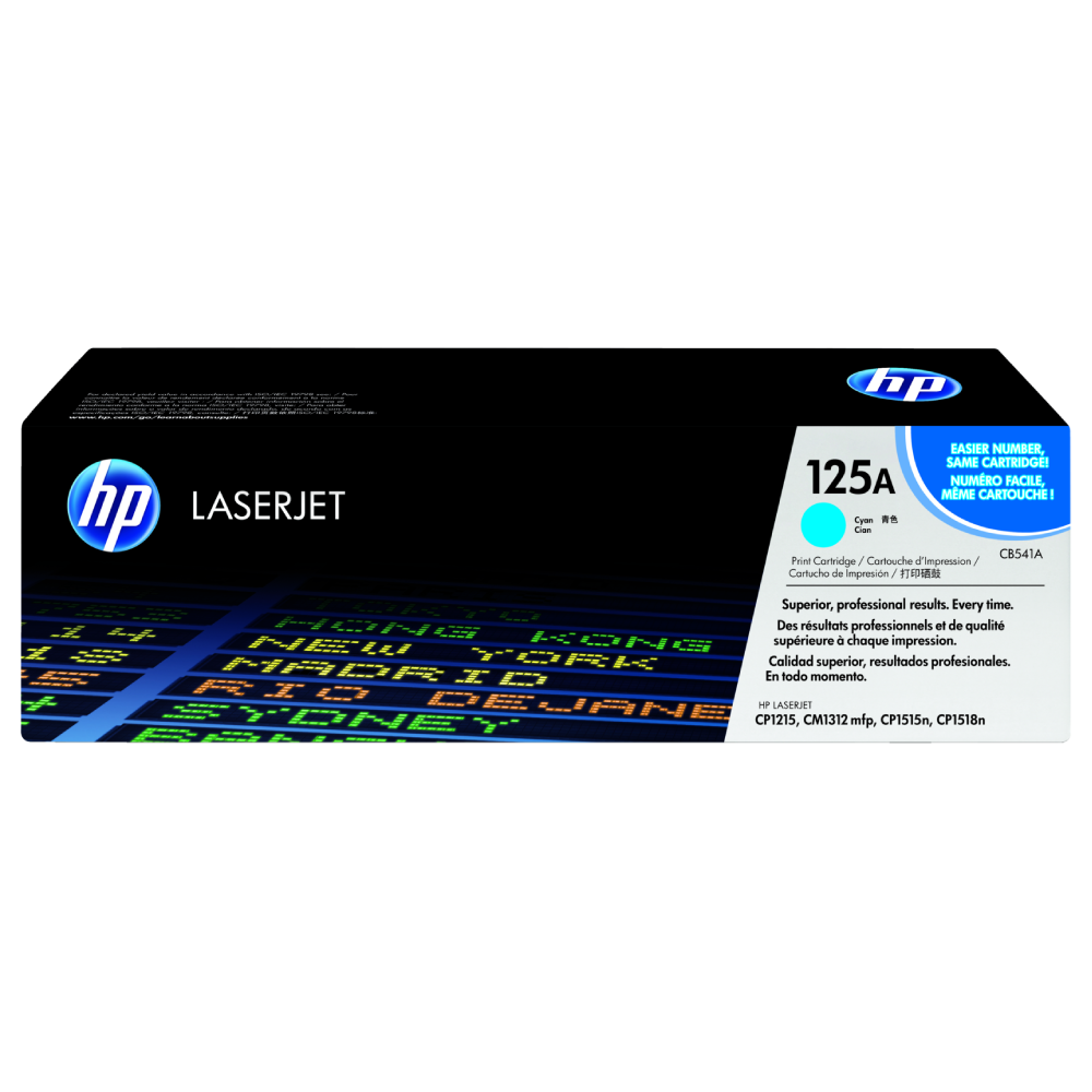 HP HP 125A CB541A/CE320/CF210 Cyan Original Toner Cartridge - Printers & Ink - Lebanon