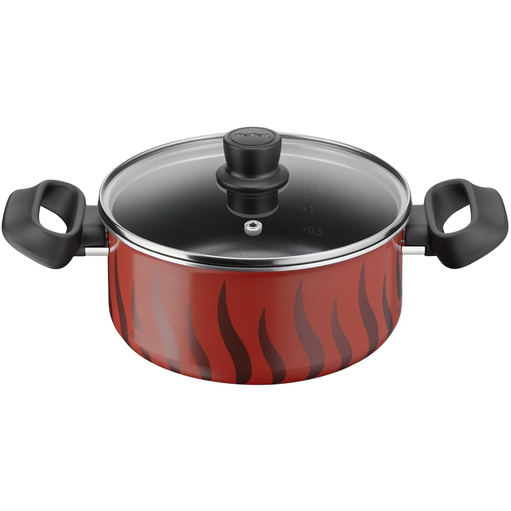 Tefal Tefal Tempo Flamme 24Cm Stewpot with Lid | C3044685 - Home & Kitchen - Lebanon