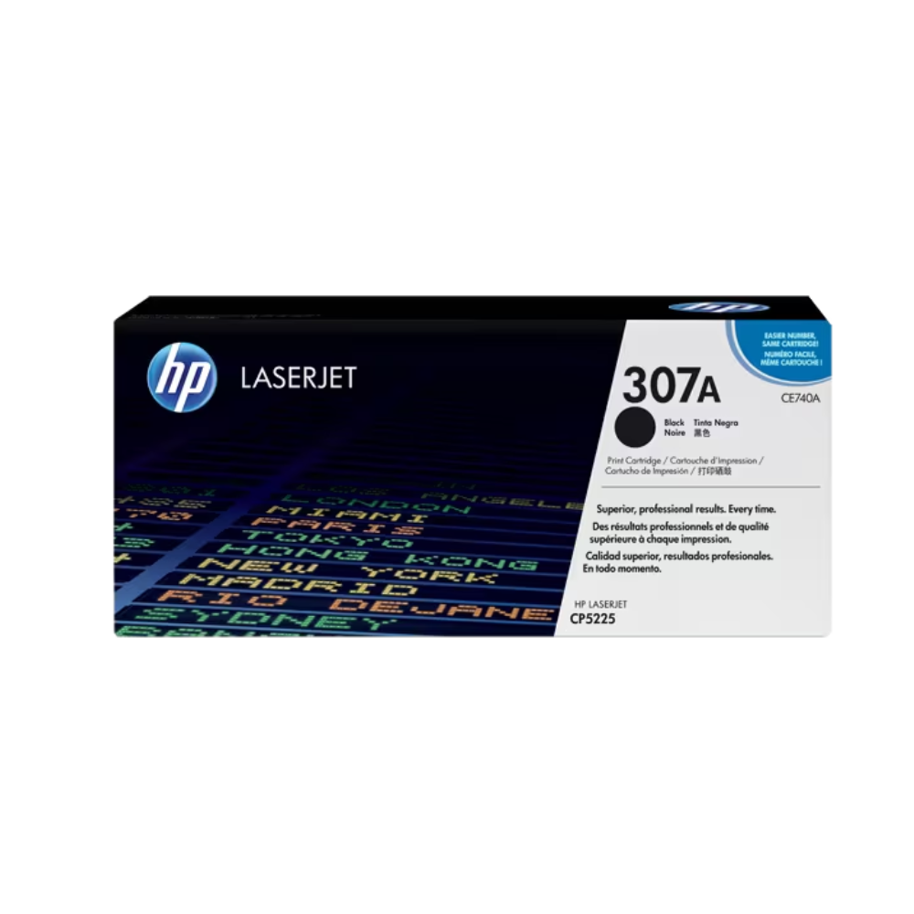 HP HP 307A Black Original LaserJet Toner Cartridge | CE740A for HP Color LaserJet Professional CP5225 Series - Printers & Ink - Lebanon