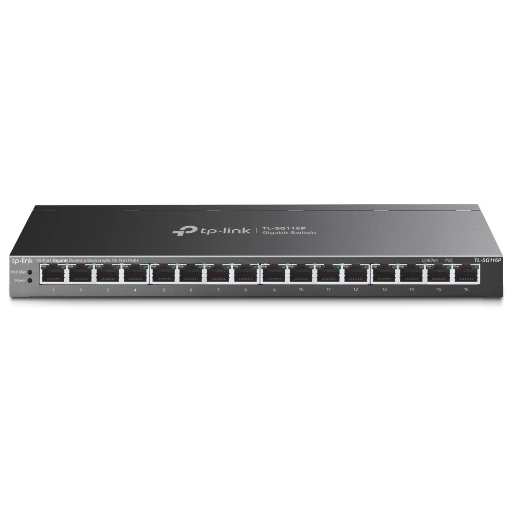 TP-Link TP-Link 16-Port Gigabit Desktop Switch | TL-SG116P - Networking - Lebanon