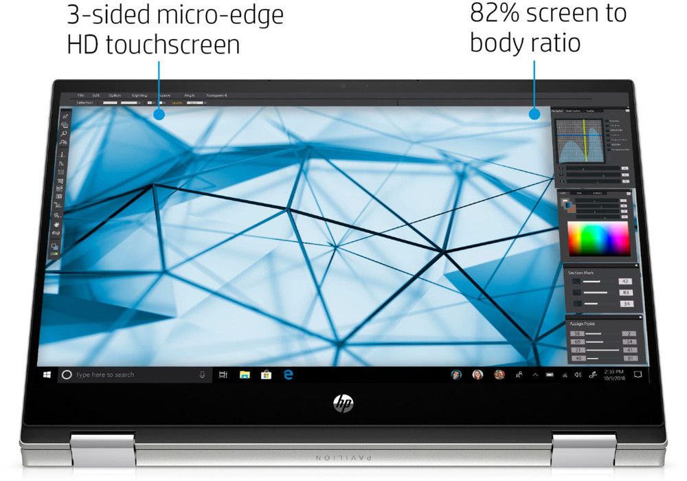 HP HP - Pavilion x360 | 14M-DW0013DX | 2-in-1 14" Touch-Screen Laptop - Intel Core i3 - 8GB Memory - 128GB SSD - Natural Silver - Computers & Tech - Lebanon