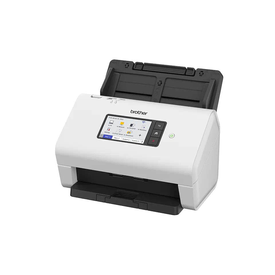 Brother Brother Professional Desktop Scanner 60ppm 100-Sheet ADF Wi-Fi Wired Touchscreen Duplex | ADS-4900W - Printers & Ink - Lebanon