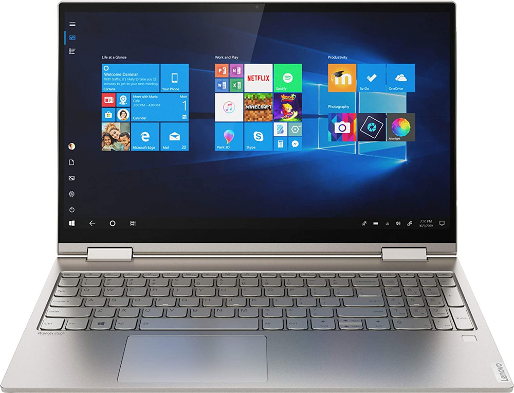 Lenovo Lenovo Yoga C740-15.6" FHD Touch - 10th gen i7-10510U - 12GB - 512GB SSDe / microphone combo jack (3.5mm) | 81TD0005US - Computers & Tech - Lebanon