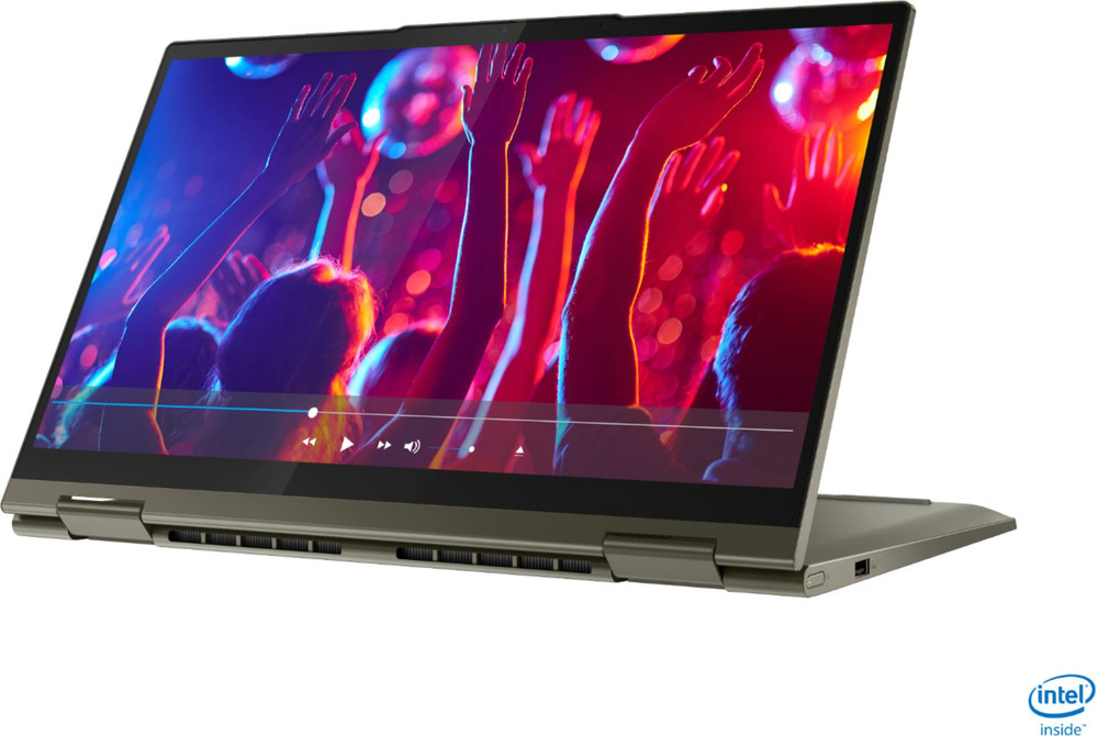 Lenovo Lenovo - Yoga 7i 2-in-1 14" Touch Screen Laptop - Intel Evo Platform Core i5 - 12GB Memory - 512GB Solid State Drive - Dark Moss | 82BH0006US - Computers & Tech - Lebanon
