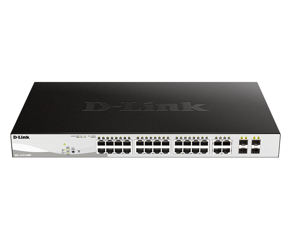 D-Link D-Link 28-Port Gigabit Smart Managed PoE Switch | DGS-1210-28P - Networking - Lebanon