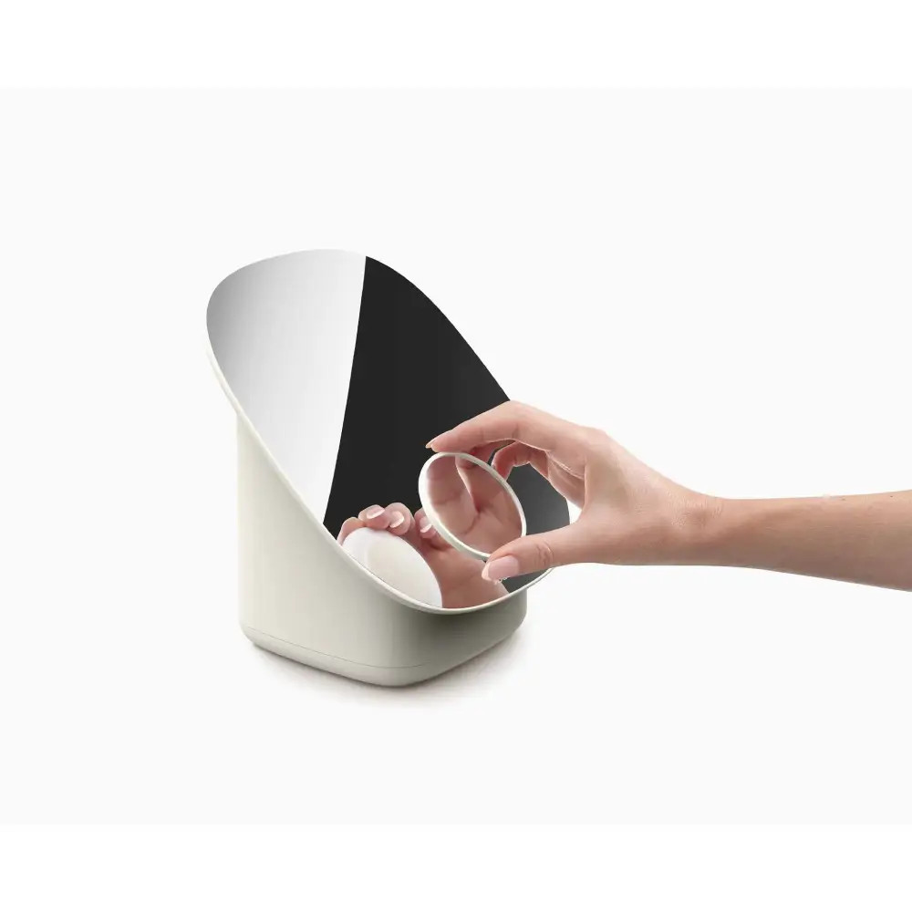 Joseph Joseph Joseph Joseph Viva Pedestal Mirror with Cosmetic Organiser | 75001 - Beauty & Personal Care - Lebanon