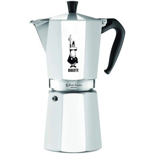 Bialetti Bialetti 0001165 Moka Express 9 Cups ,Silver| BIA0001165 - Home & Kitchen - Lebanon