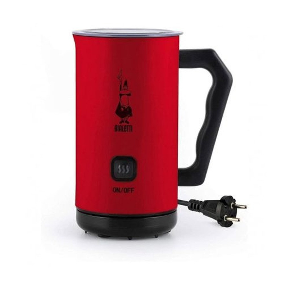 Bialetti 0004431 Electric Frother, Heats Up To 300 ML Of Milk , Red | BIA0004431