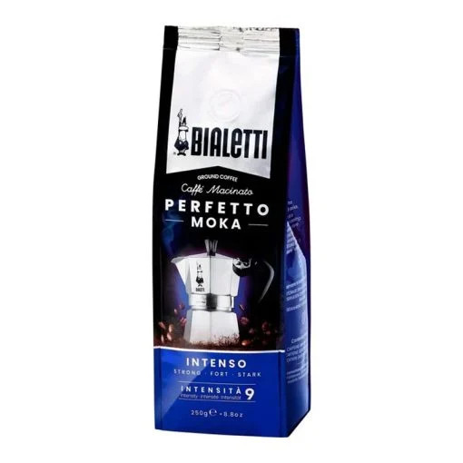 Bialetti Bialetti Perfetto Moka Intenso Ground Coffee 250g | BIA096080511 - Home & Kitchen - Lebanon