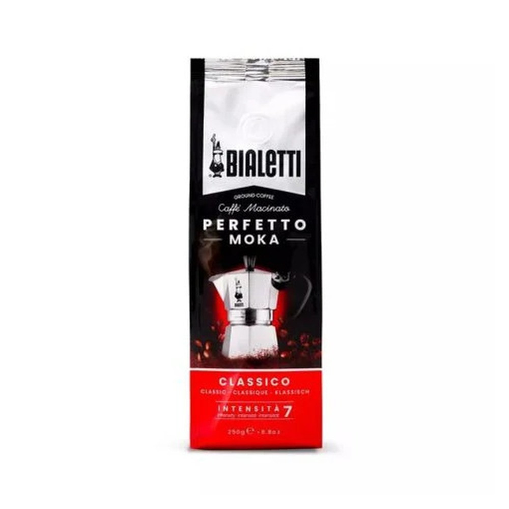 Bialetti Bialetti Ground Coffee Perfetto Moka Classico 250g | BIA096080512 - Home & Kitchen - Lebanon