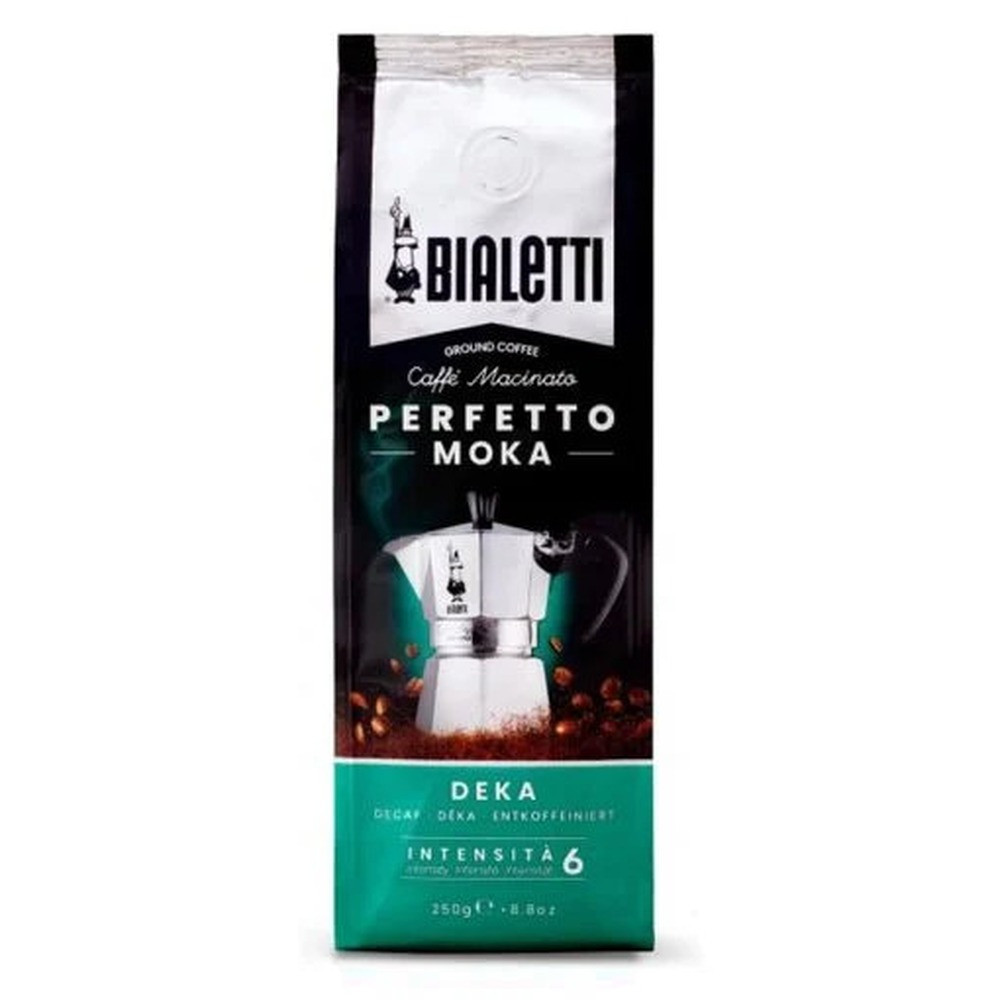 Bialetti 096080357 Ground Coffee Perfetto Moka Dcaf 250g | BIA096080514