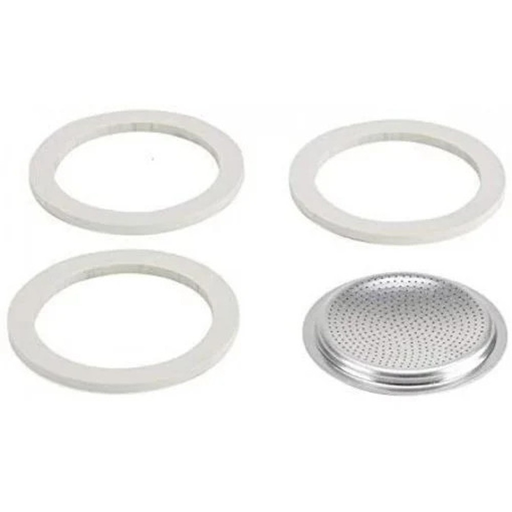 Bialetti Bialetti Espresso Maker Gasket with Filter Plate Set of 3 | BIA0800034 - Home & Kitchen - Lebanon