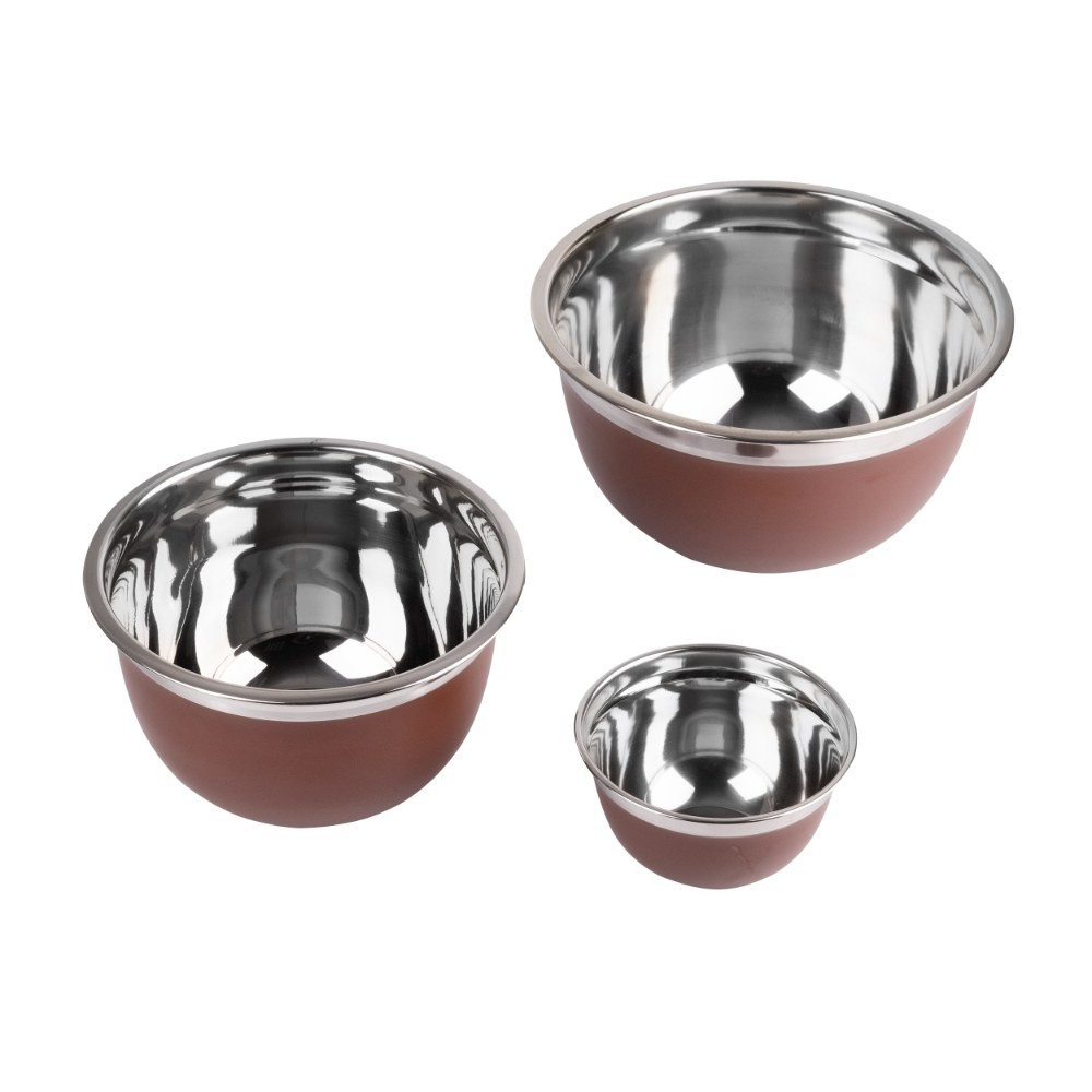 Benetton Benetton Home Set 3Pcs Bowls (14.5+22+26cm) S/S Safari Be | BE-0903 - Home & Kitchen - Lebanon