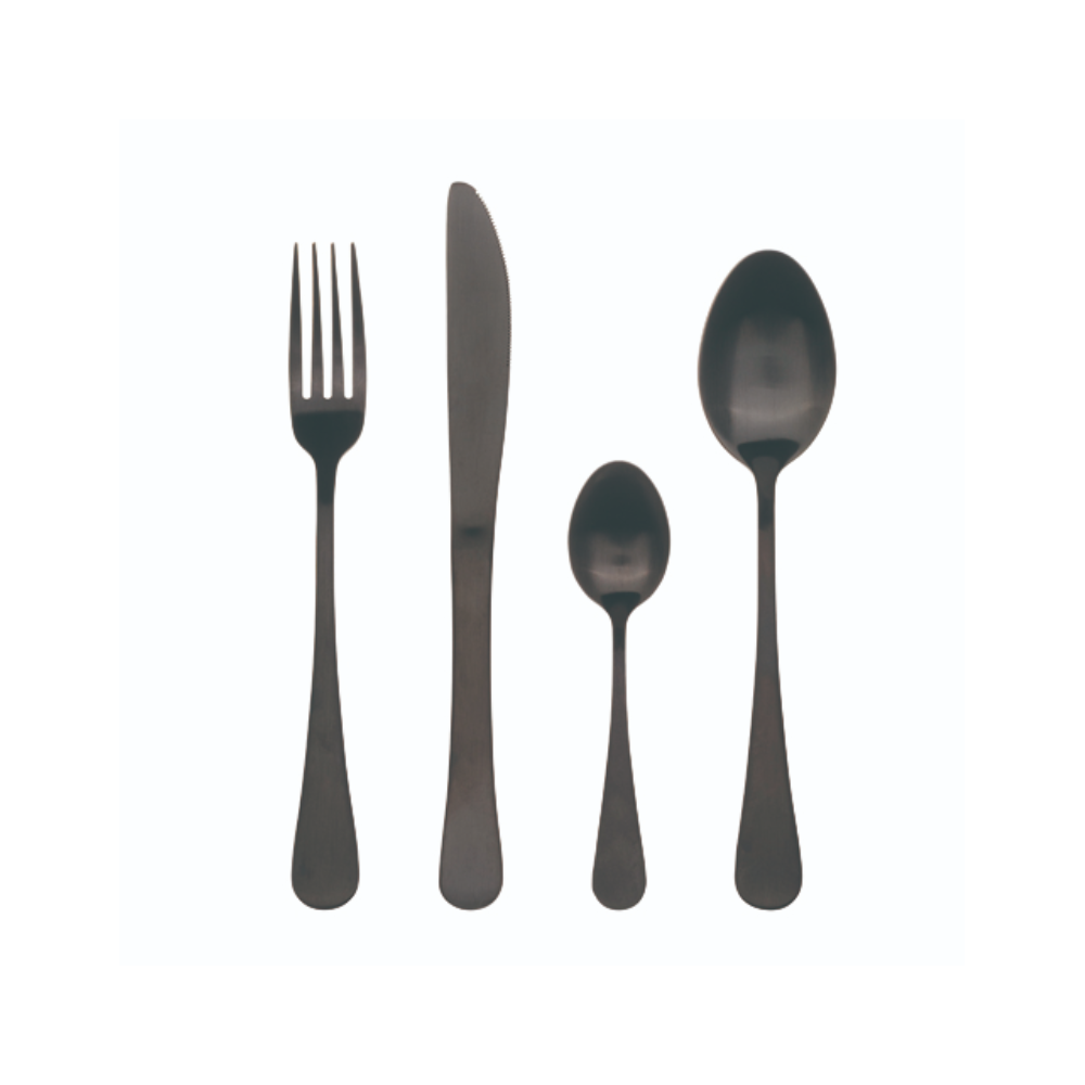 Bergner Bergner Set 24 Pcs Cutlery - S/S | BG-5132-BK - Home & Kitchen - Lebanon