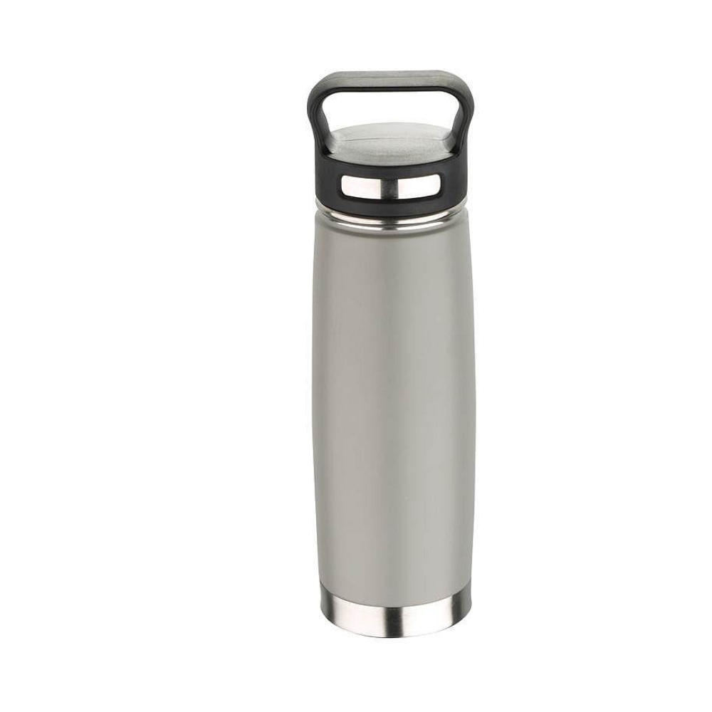 Bergner Bergner 500ml Thermal Water Bottle wit h Grip - Gray | BG-37572-MGY - Home & Kitchen - Lebanon