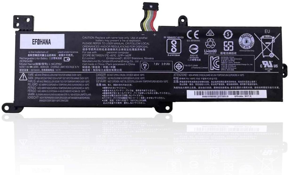 undefined Replacement Battery Compatible with LENOVO Laptops | IdeaPad 320 330 B320-14IKB V320-17IKB V320-17ISK Series Notebook L16C2PB1 L16L2PB2 L16L2PB1 L16L2PB3 L16S2PB1 L16M2PB1 - Computers & Tech - Lebanon