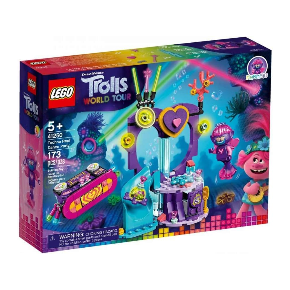 LEGO LEGO Trolls World Tour Techno Reef Dance Party 41250 Building Kit | 41250 - Toys & Games - Lebanon