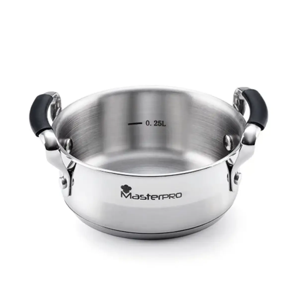 MasterPro Masterpro 0.56L Stainless Steel Sauce Pan | BGEU-3776 - Home & Kitchen - Lebanon