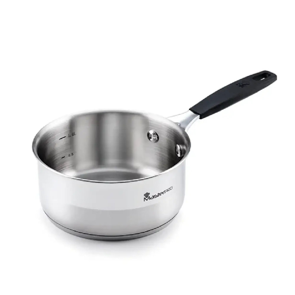 MasterPro Masterpro 1.5L Stainless Steel Sauce Pan | BGEU-3775 - Home & Kitchen - Lebanon