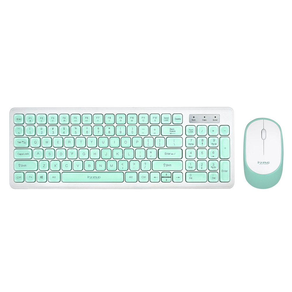 Marvo MARVO SCORPION DCM004WE Blue KEYBOARD & MOUSE 2.4GHz WIRELESS COMBO - Computers & Tech - Lebanon