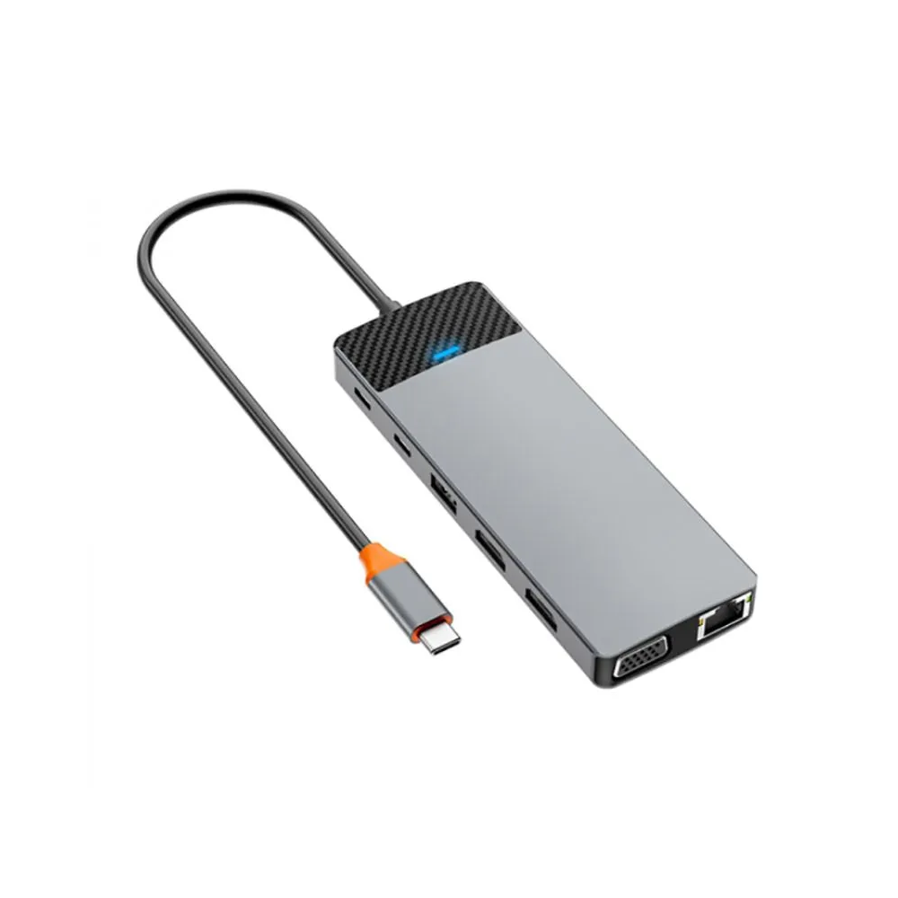 WIWU WIWU Linker 12-in-1 USB-C HUB - Grey | A12 - Computers & Tech - Lebanon