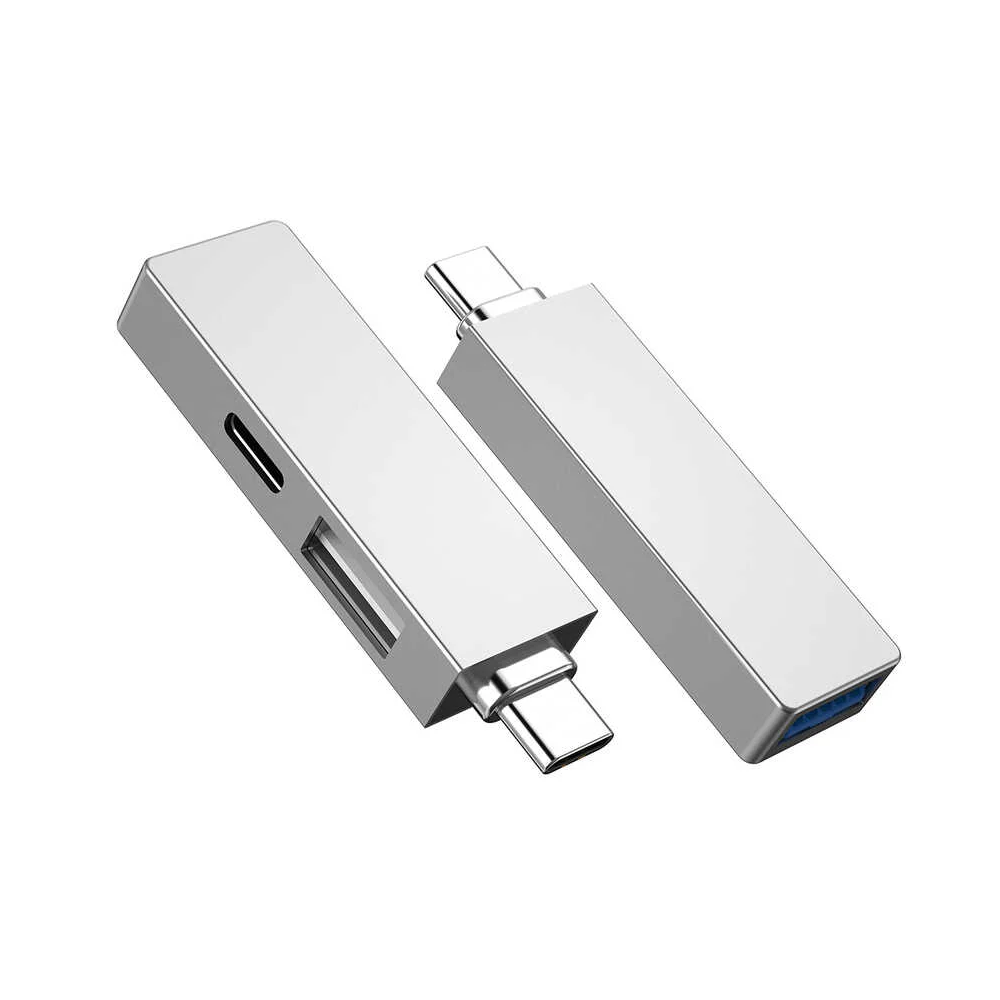 WIWU WIWU T02 Pro Type C Hub- Gray | T02 Pro - Computers & Tech - Lebanon