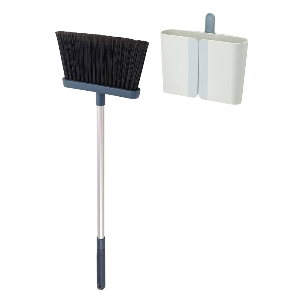 Joseph Joseph Joseph Joseph CleanStore Wall-Mounted Broom, Blue | 65002 - Home & Kitchen - Lebanon