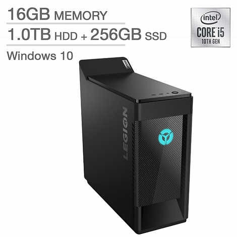 Lenovo Lenovo Legion 5 Desktop - 10th Gen Intel Core i5-10400 - GeForce GTX 1660 SUPER , 16GB RAM, 1TB HDD + 256SSD, Keyboard and Mouse included | 90NC00JBUS - Computers & Tech - Lebanon