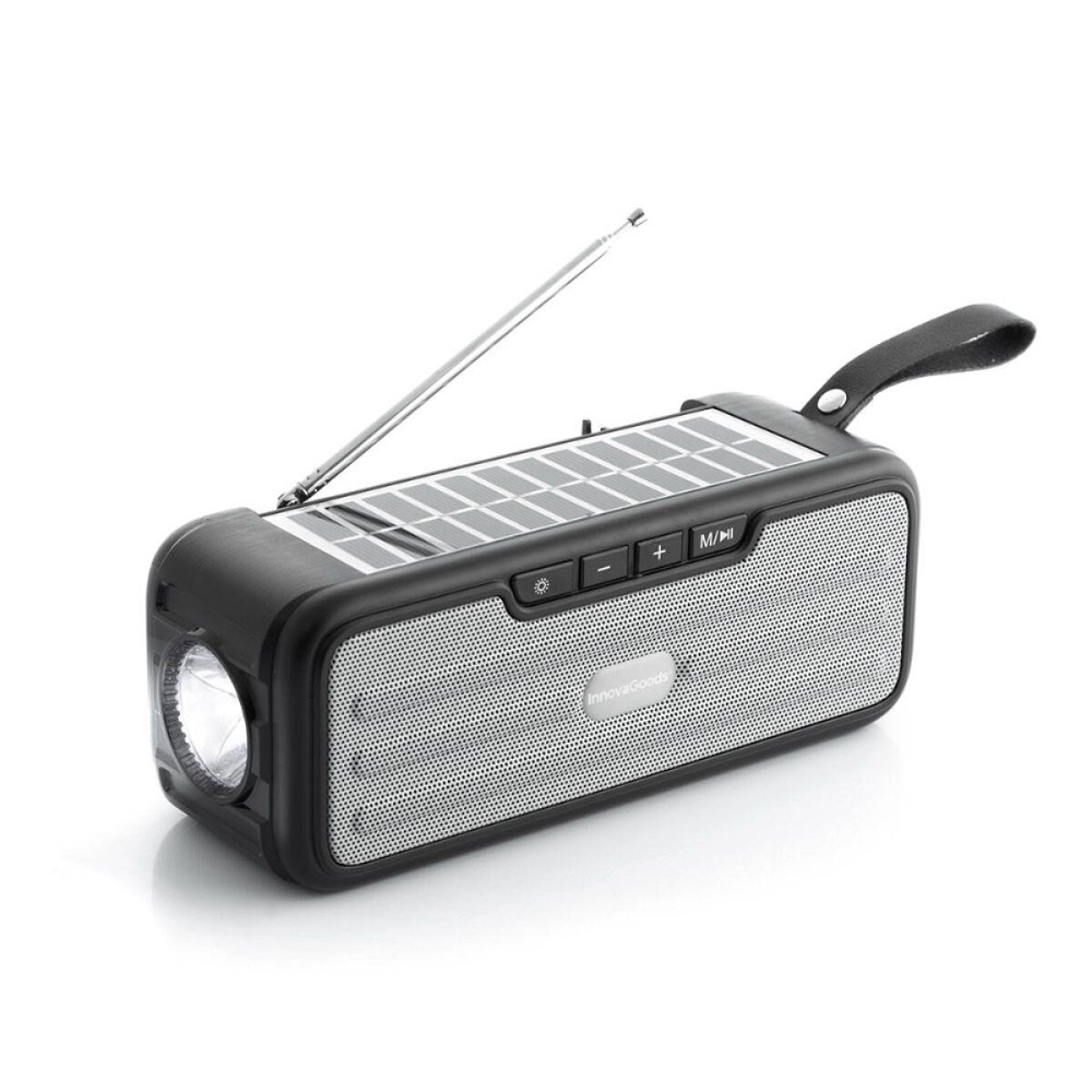 InnovaGoods InnovaGoods Wireless Speaker with Solar Charging and LED Torch Sunker | V0103466 - Computers & Tech - Lebanon