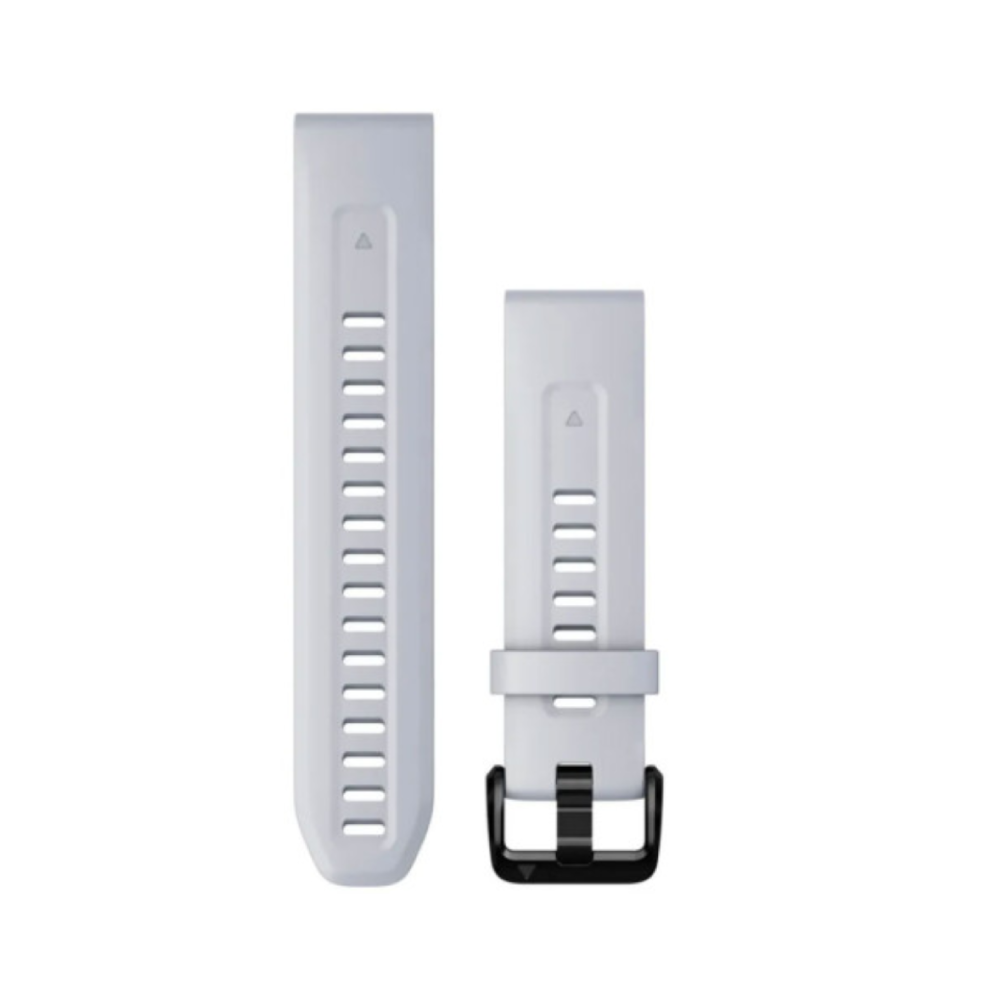Garmin Garmin QuickFit 20 Watch Bands Whitestone silicone- 20 mm | 010-13102-08 - Phones & Wearables - Lebanon