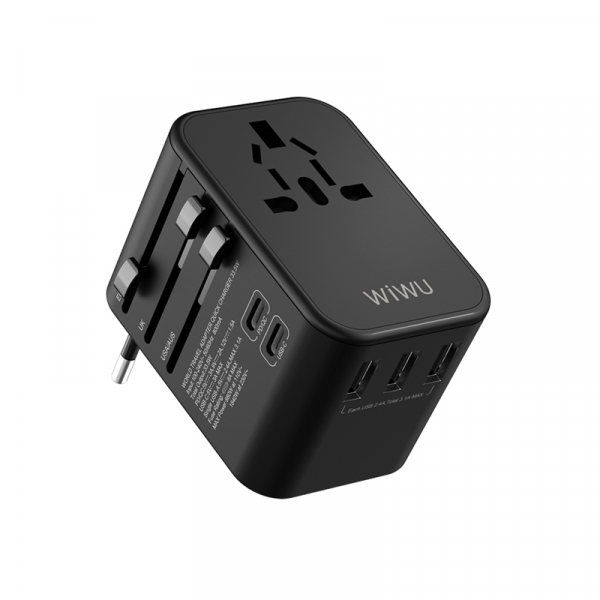 WIWU WIWU Universal Adapter UA-303 Black | UA-303-BLK - Computers & Tech - Lebanon