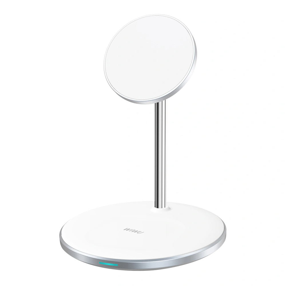 WIWU WIWU Wi-W019 15W Magnetic Wireless Charger White | WI-W019-WT - Phones & Wearables - Lebanon