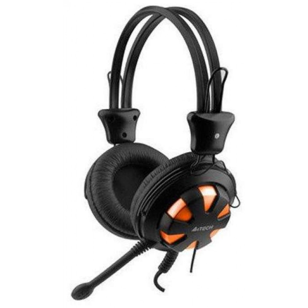 A4Tech A4Tech HS-28 ComfortFit Stereo Headset, Black - Computers & Tech - Lebanon