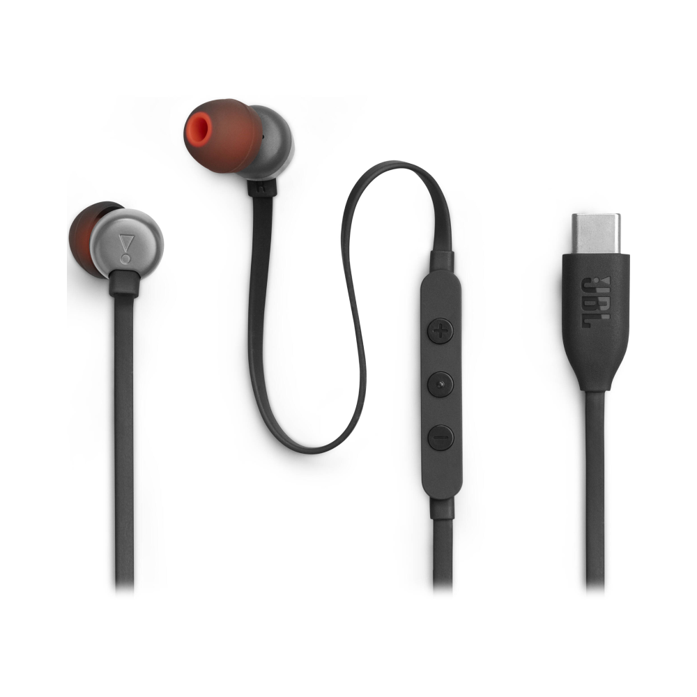 JBL JBL Tune 310 Wired in-Ear Type C Headphones - Black | T310CBLK - Computers & Tech - Lebanon