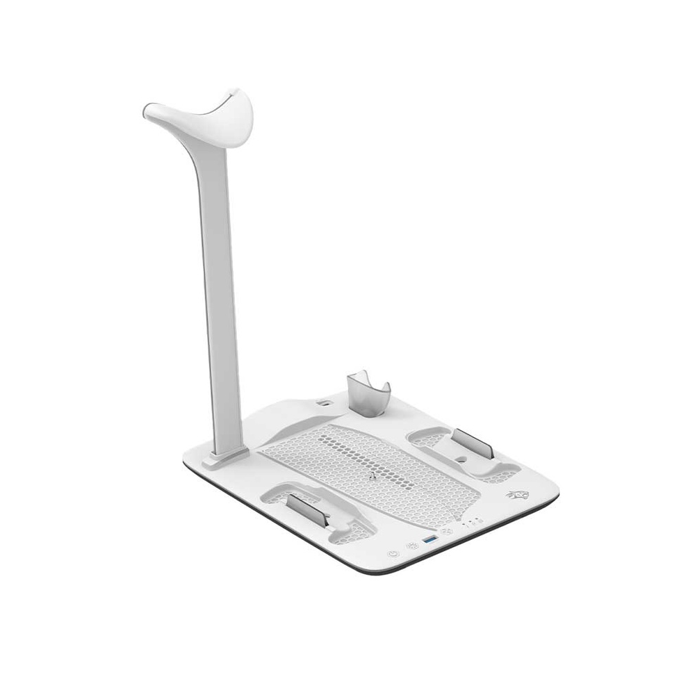 Porodo Porodo Gaming PS5 Slim Stand With Magnetic Charger - White | PDX118 - Gaming - Lebanon