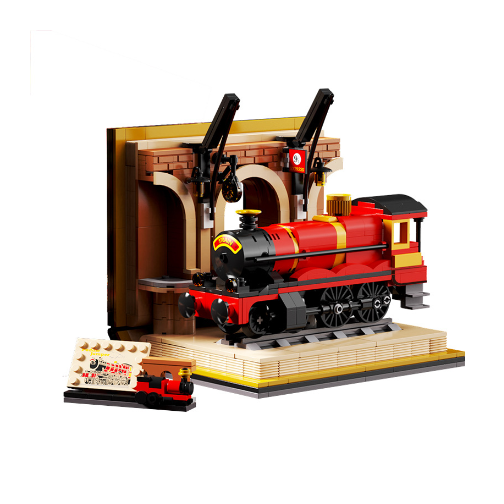 MJI MJI, Creative LEGO-style construction sets, Harry Potter Magic Train Building Set - 929pcs | MJI-13017 - Toys & Games - Lebanon