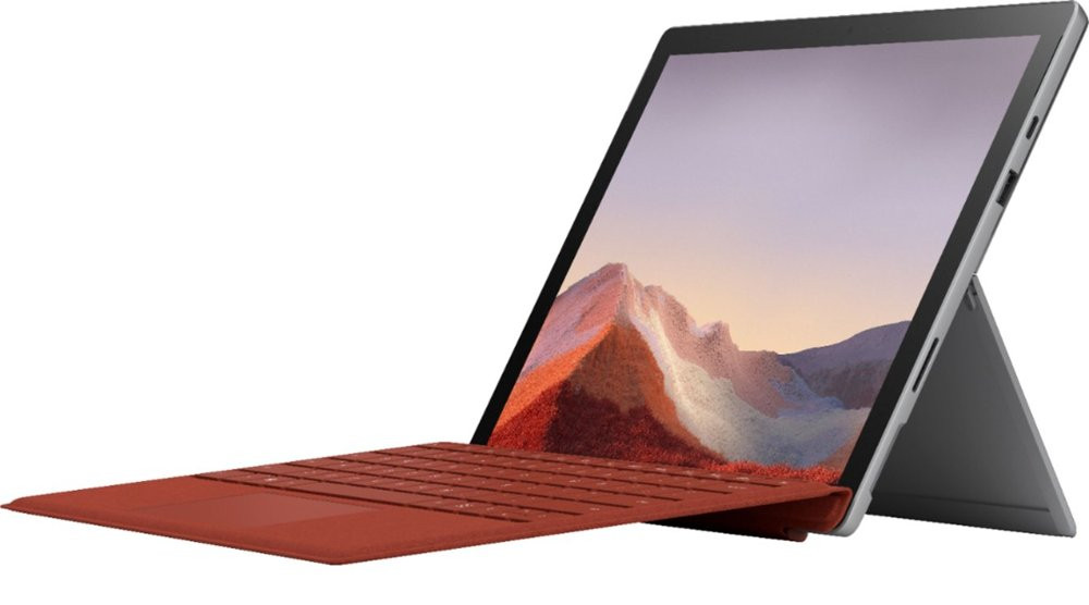 Microsoft Microsoft - Surface Pro 7 - 12.3" Touch Screen - Intel Core i5 - 8GB Memory - 128GB SSD - Device Only - Keyboard not Included (Latest Model) - Platinum Model:VDV-00001 - Computers & Tech - Lebanon