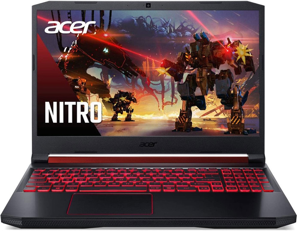 Acer Acer Nitro 5 Gaming Laptop, 10th Gen Intel Core i5-10300H, NVIDIA GeForce GTX 1650 Ti, 15.6" Full HD IPS 144Hz Display, 8GB DDR4, 256GB NVMe SSD, WiFi 6, DTS X Ultra, Backlit Keyboard, AN515-55-59KS - Computers & Tech - Lebanon