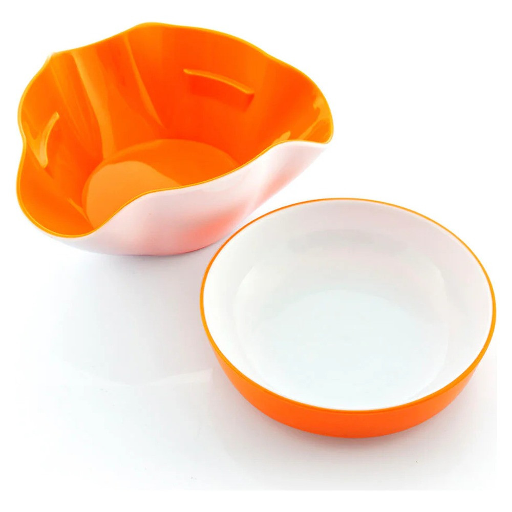 InnovaGoods 2-In-1 Snack Bowl 2 Pieces | V0101112