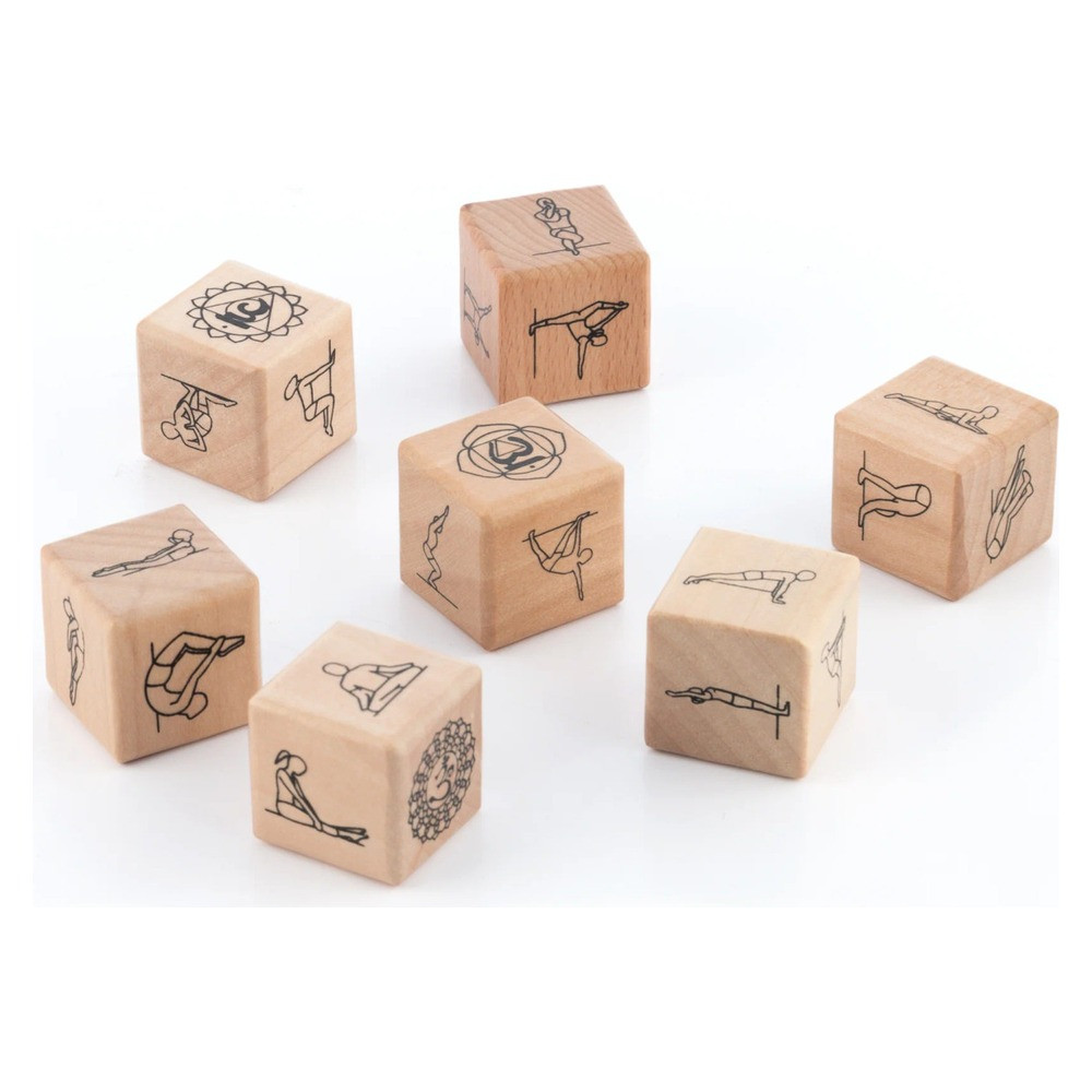 InnovaGoods InnovaGoods Yoga Dice Game Anandice 7 Pieces | V0103023 - Sports & Outdoors - Lebanon
