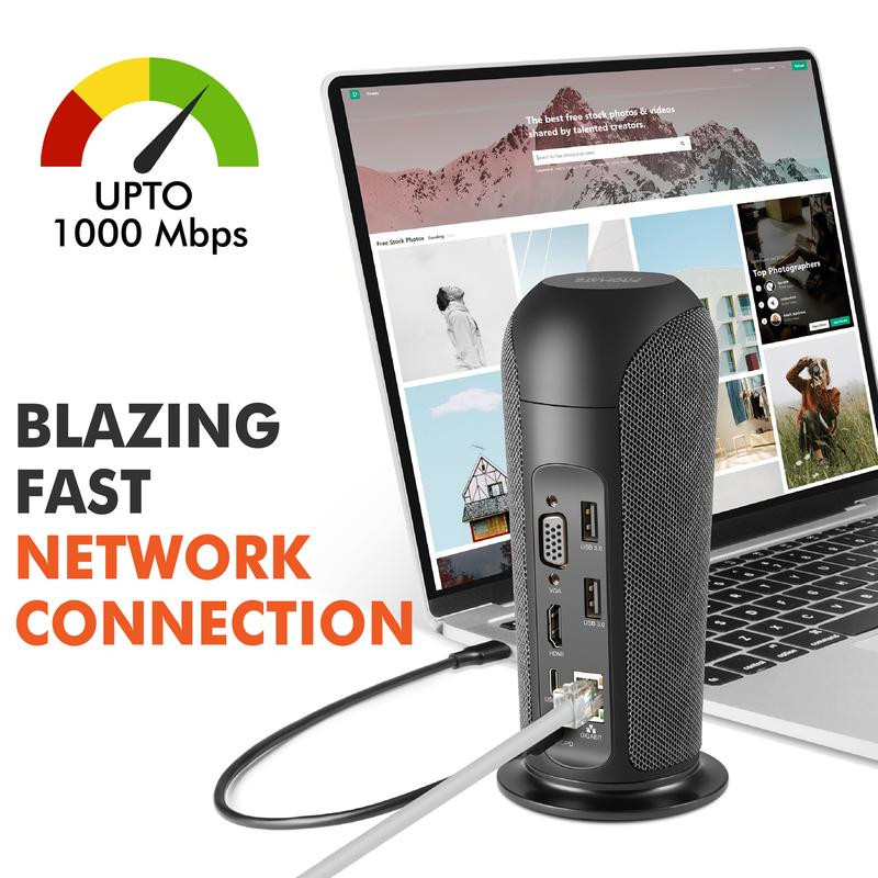 Promate PROMATE 13-in-1 USB-C Multimedia Hub | AlphaHub - Computers & Tech - Lebanon